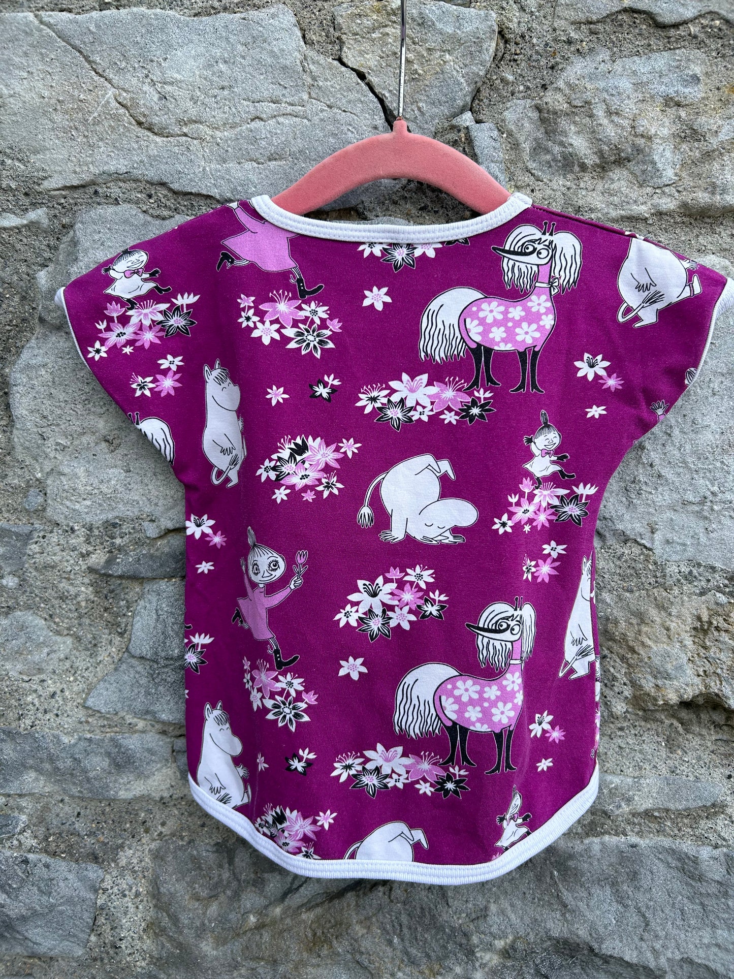 Moomin pink top 12m (80cm)