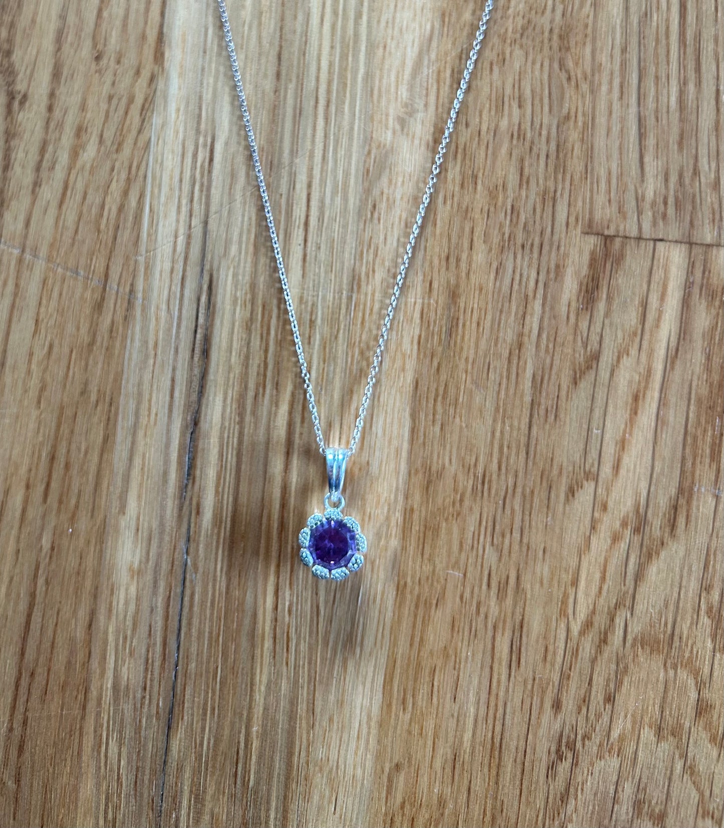 Amethyst necklace