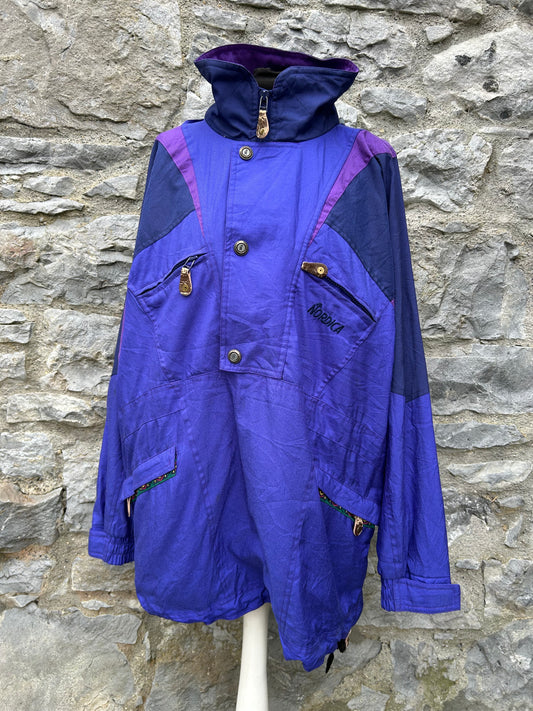 90s purple jacket Large