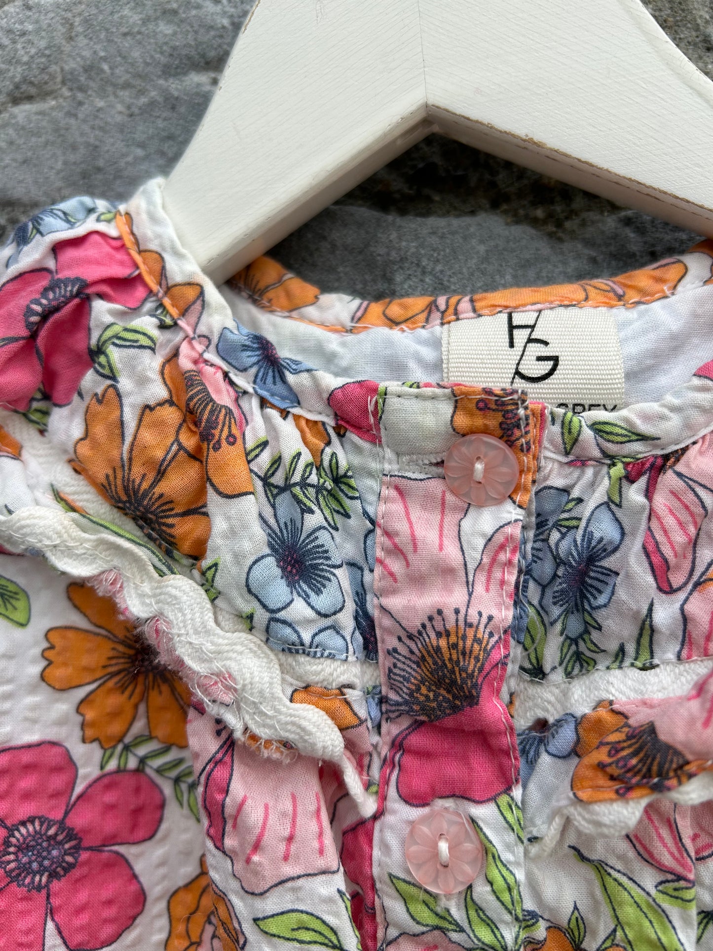 Floral tunic  12-18m (80-86cm)