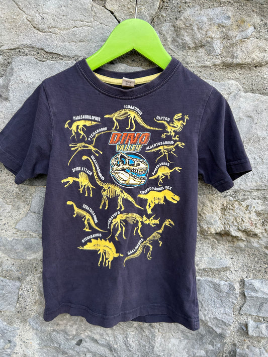 Dinosaurs navy T-shirt 4y (104cm)