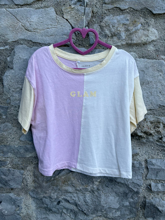 Glam cropped T-shirt  9-10y (134-140cm)