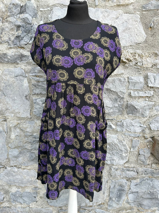 Mandalas black tunic uk 12