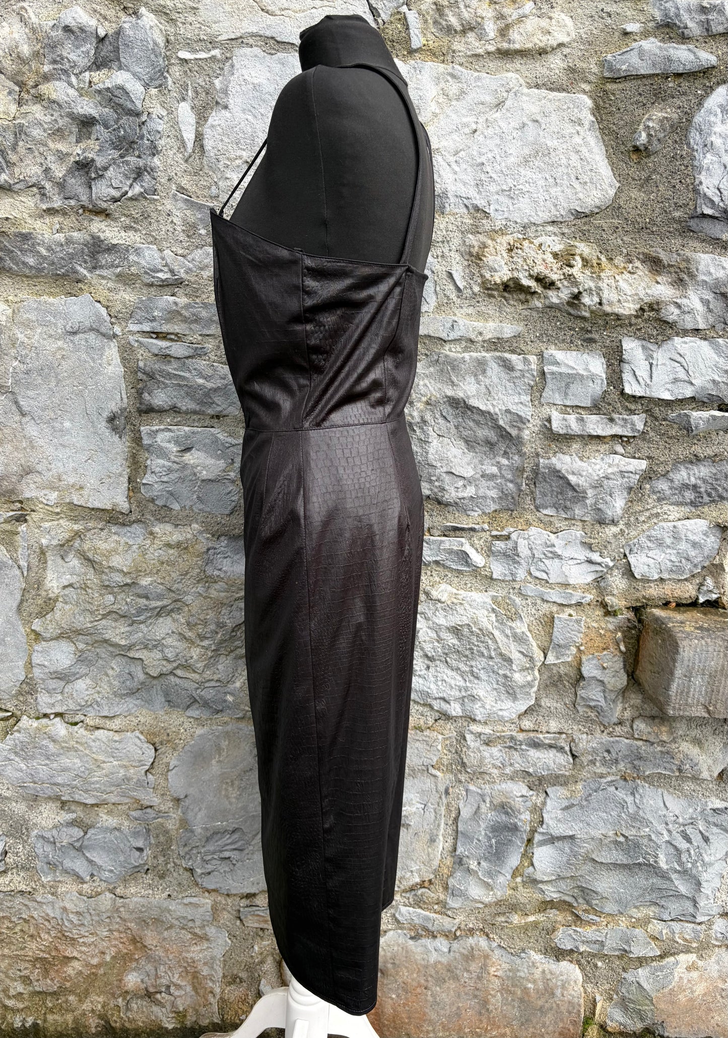 90s black dress uk 6