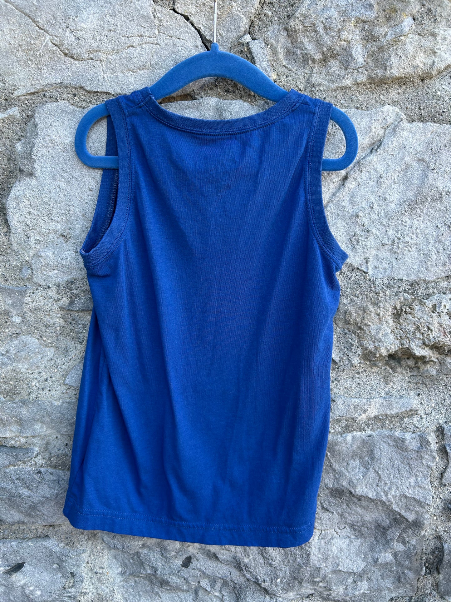 Blue tank top  5-6y (110-116cm)