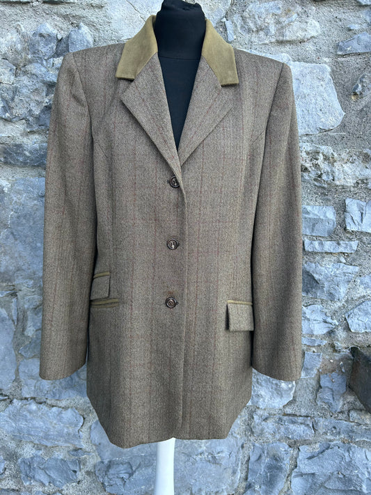 Brown tweed blazer uk 14