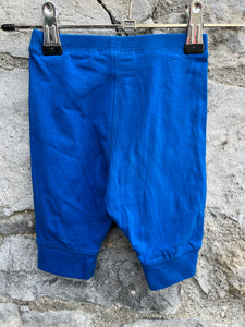 Blue pants  0-1m (50-56cm)