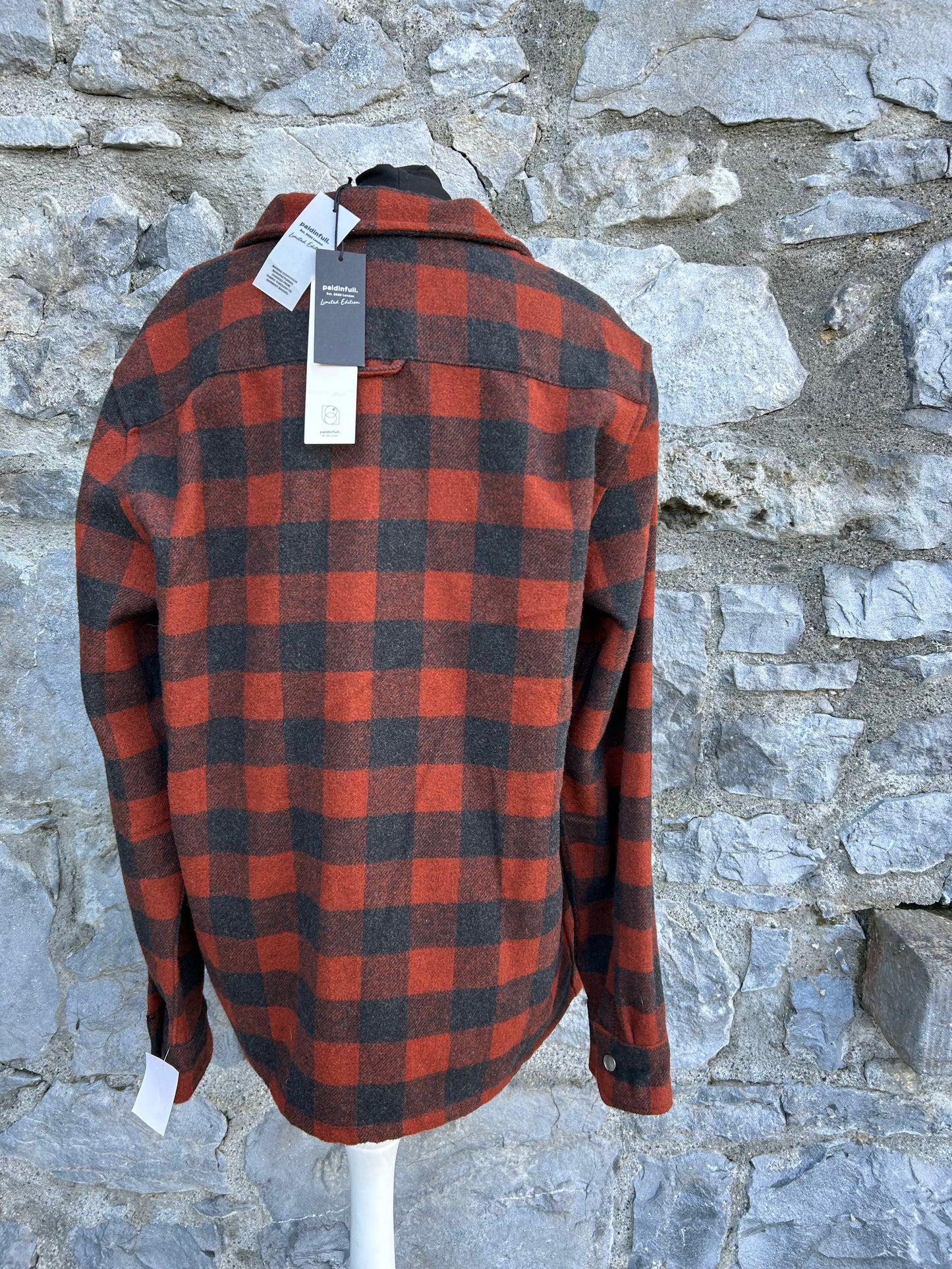 Rusty check overshirt Medium