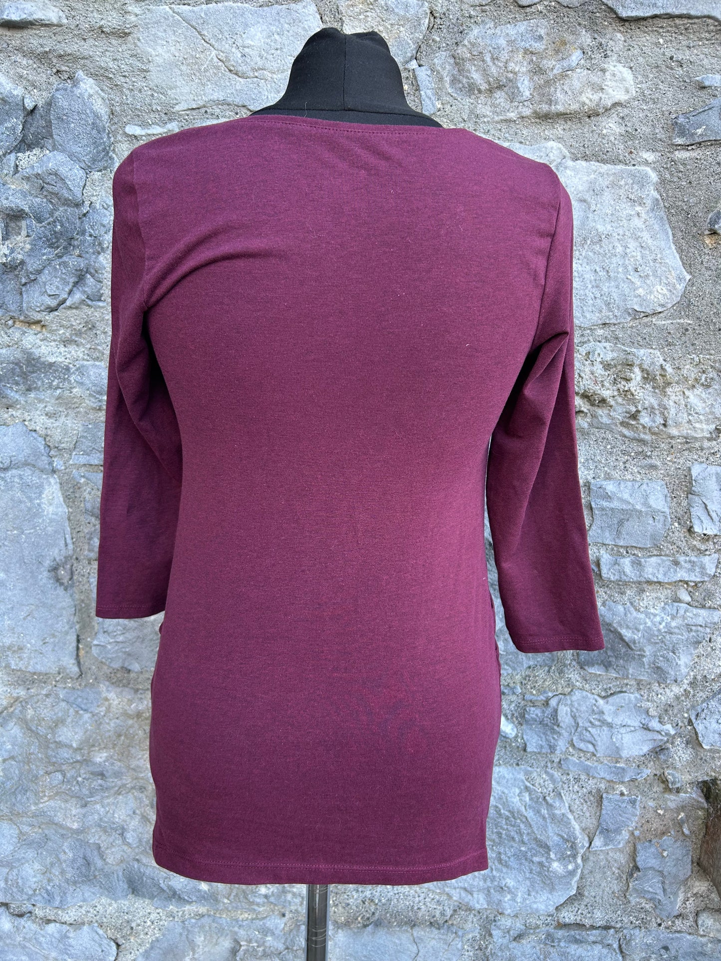 Maroon maternity top uk 6