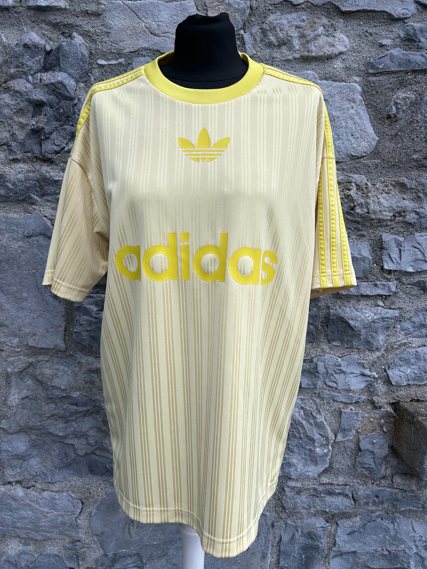 Yellow stripy T-shirt Small