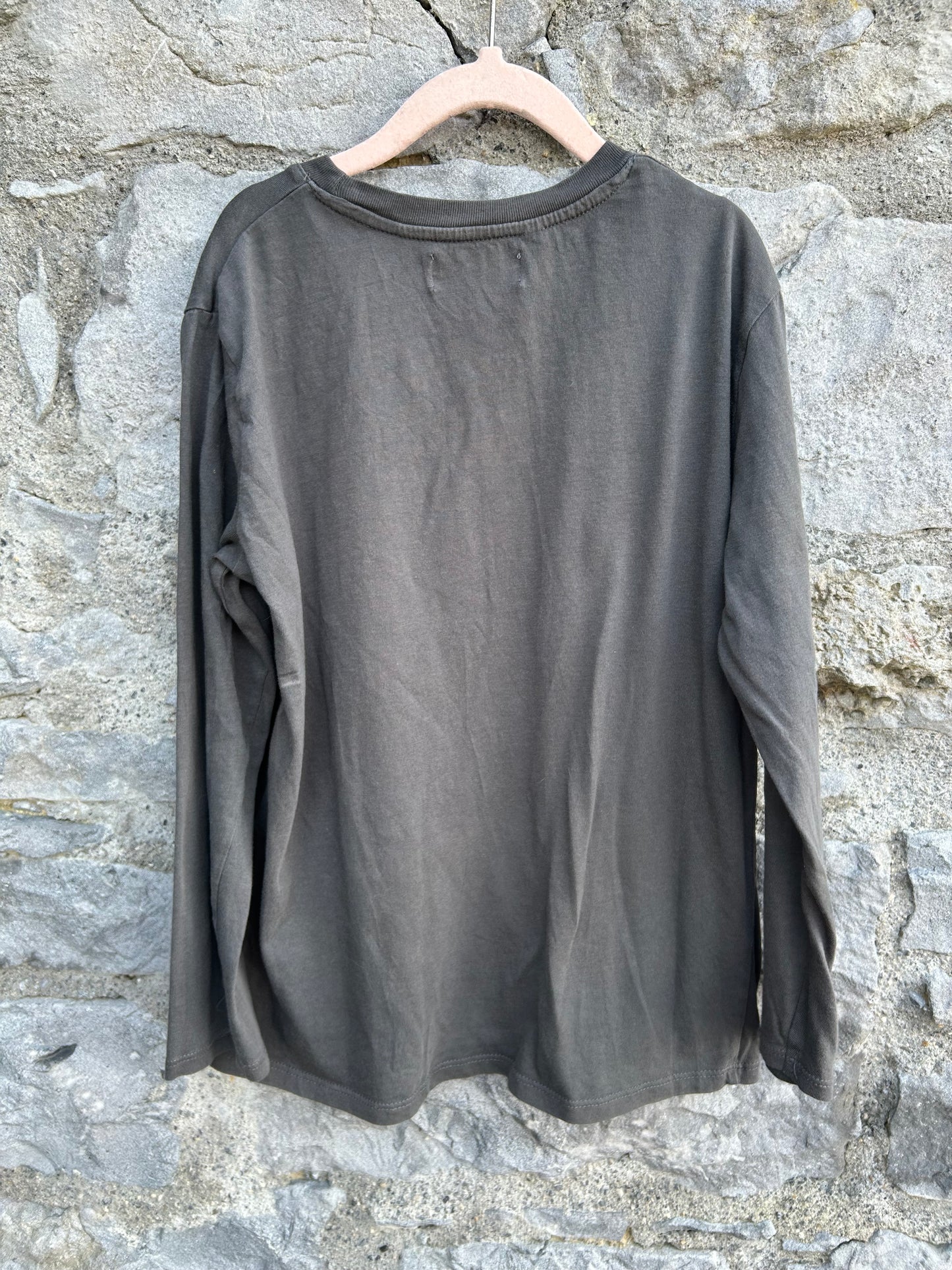Rock charcoal top  7y (122cm)