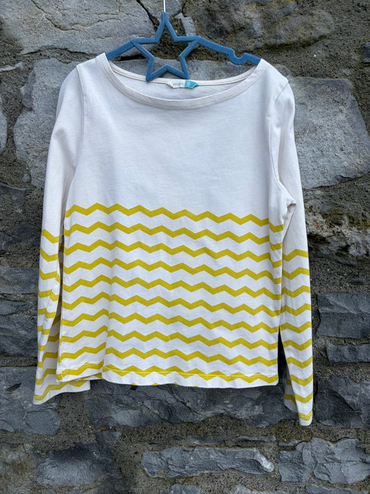 Chevron cream top  9-10y (134-140cm)