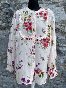 Floral beige blouse uk 14-16