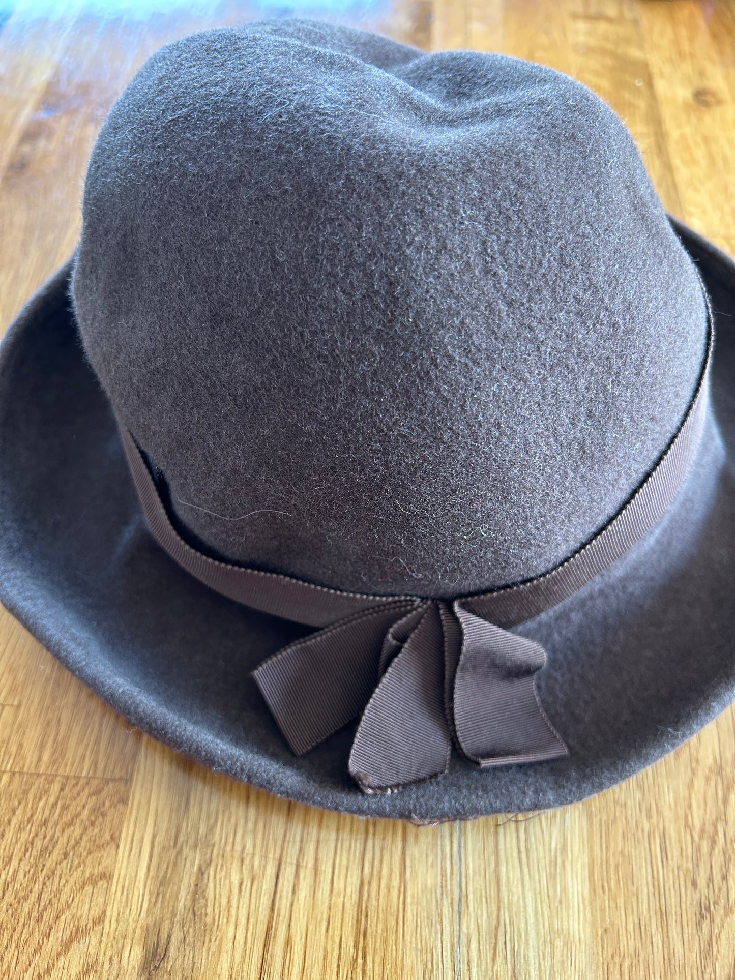 Brown hat