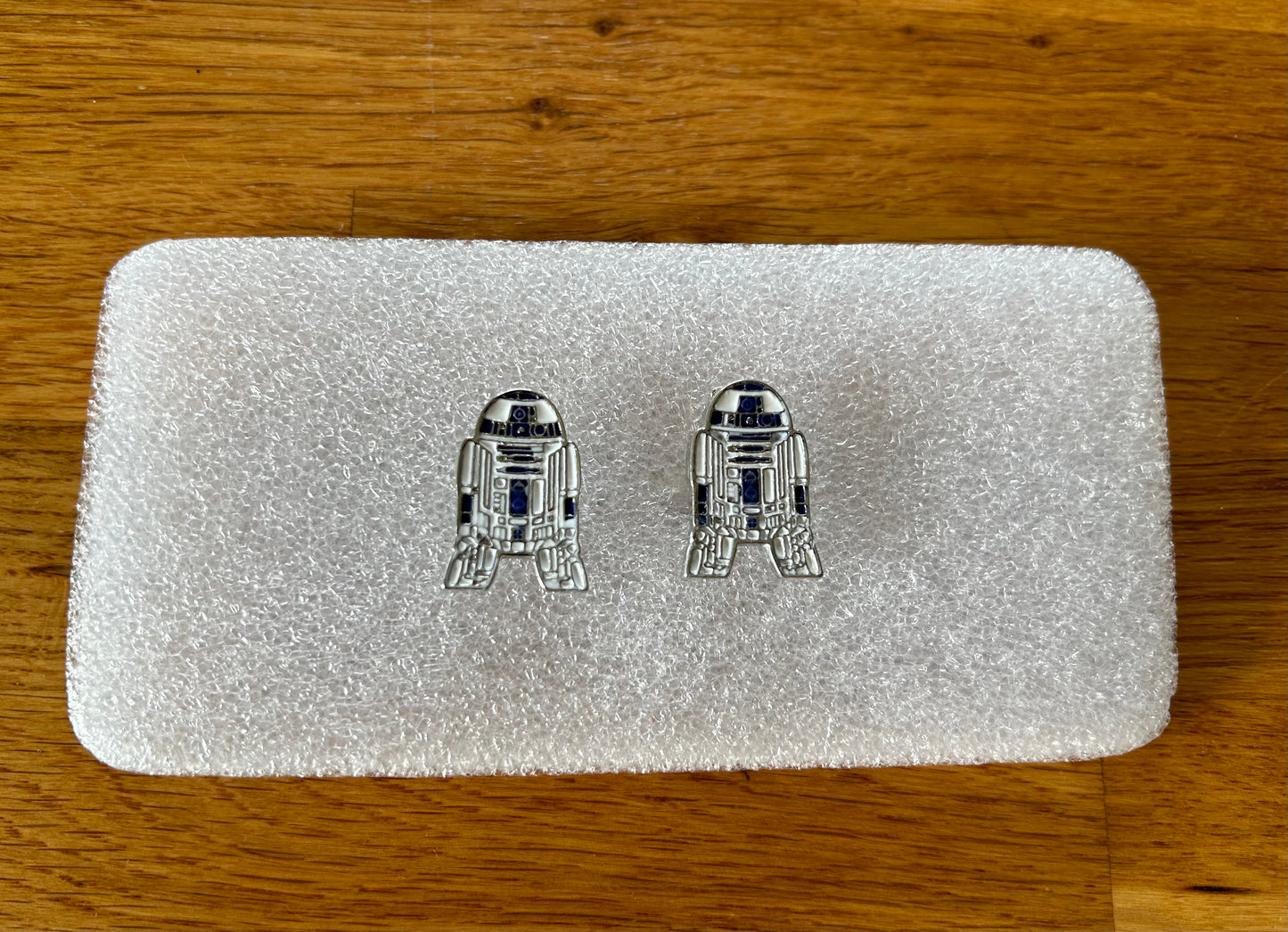 Navy R2D2 cufflinks