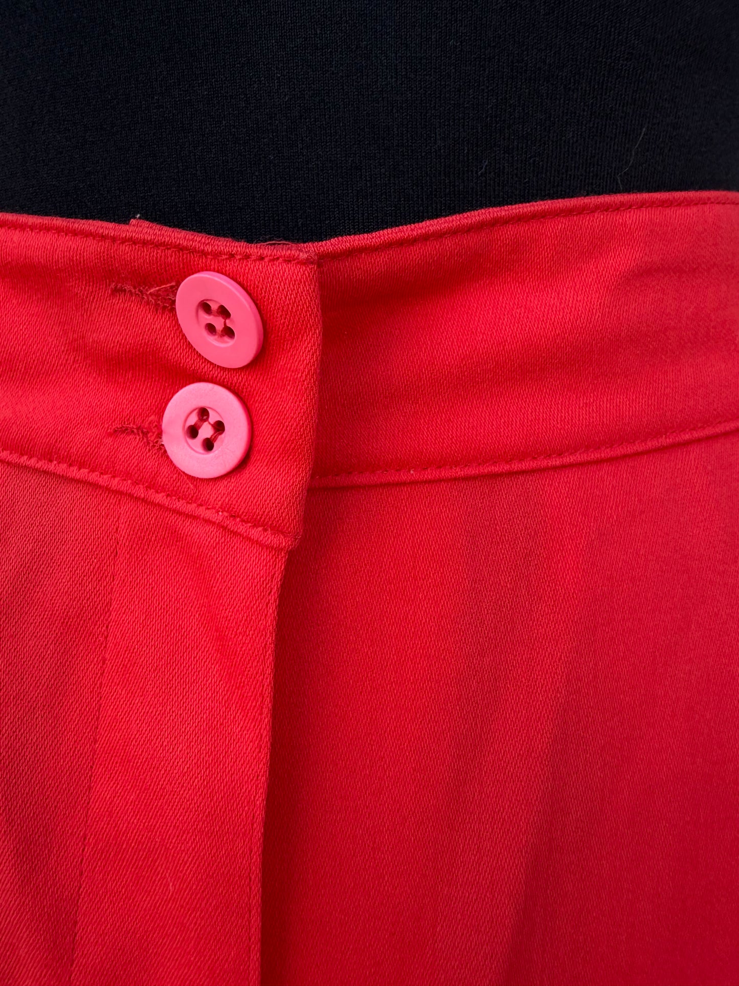 80s red shorts uk 6-8
