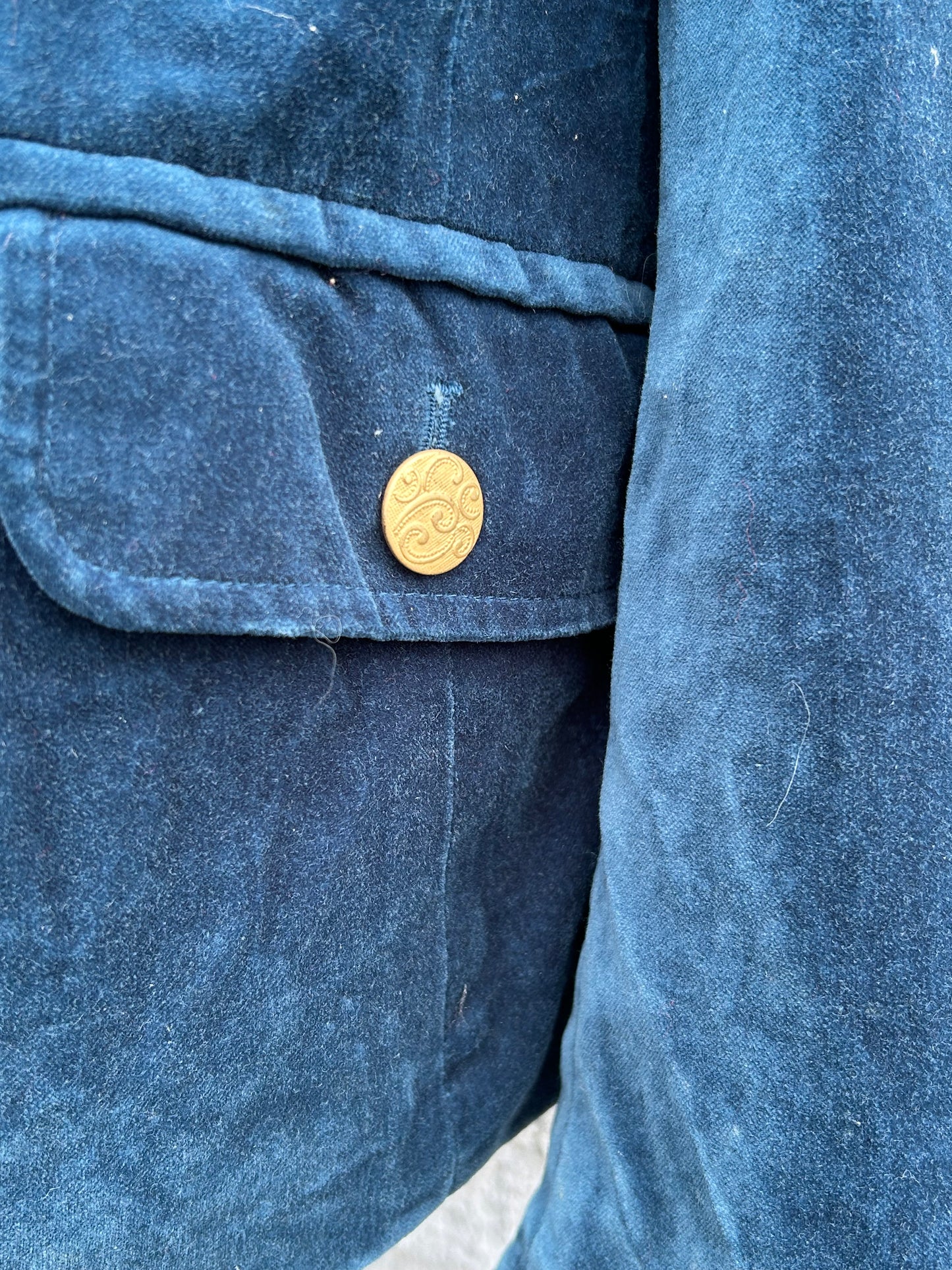 Petrol velvet jacket uk 16-18