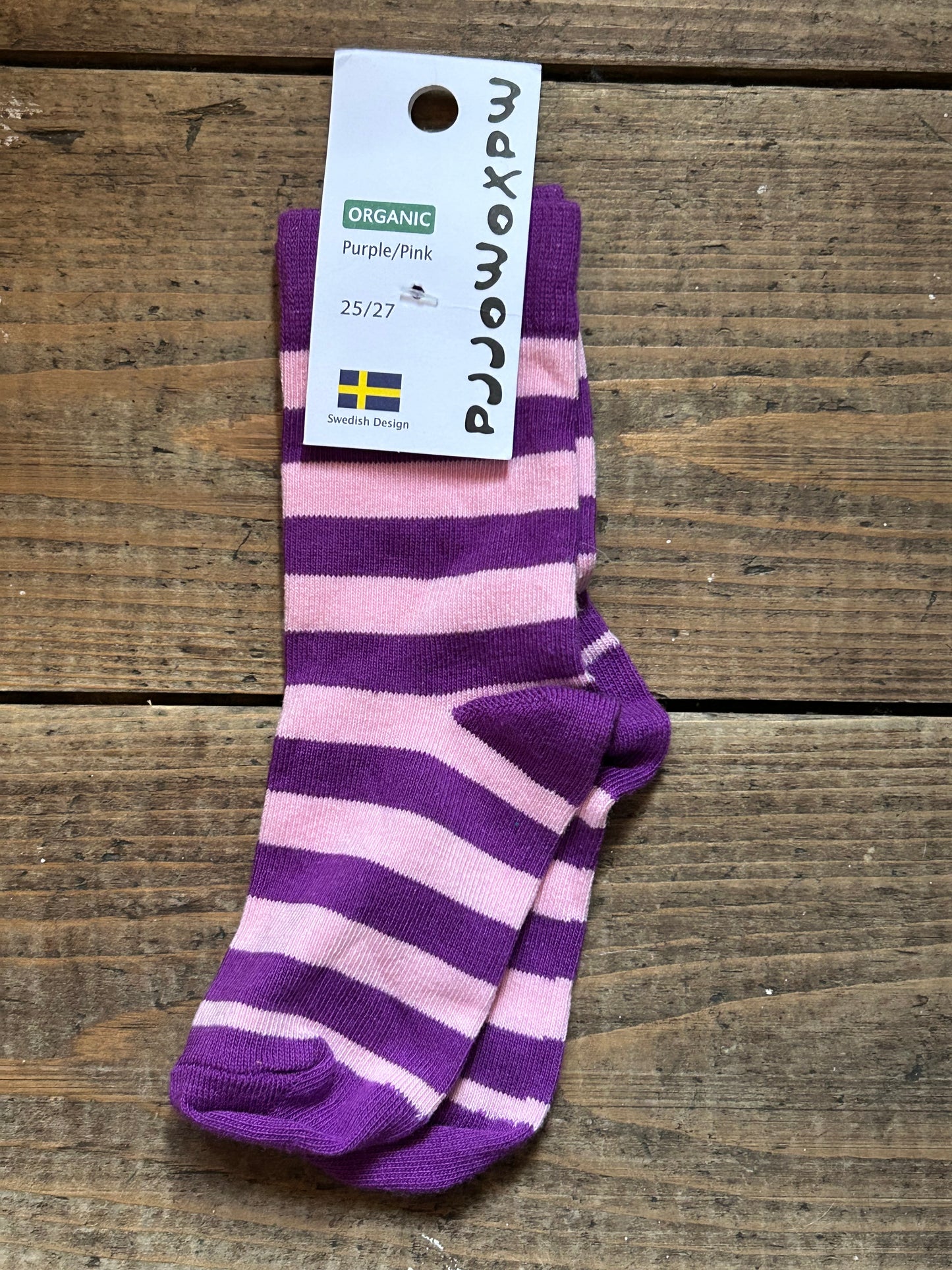 Purple&pink stripy socks  25/27