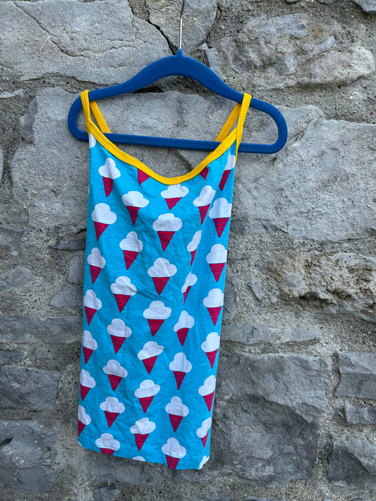 Ice cream blue tank top 9-10y (134-140cm)