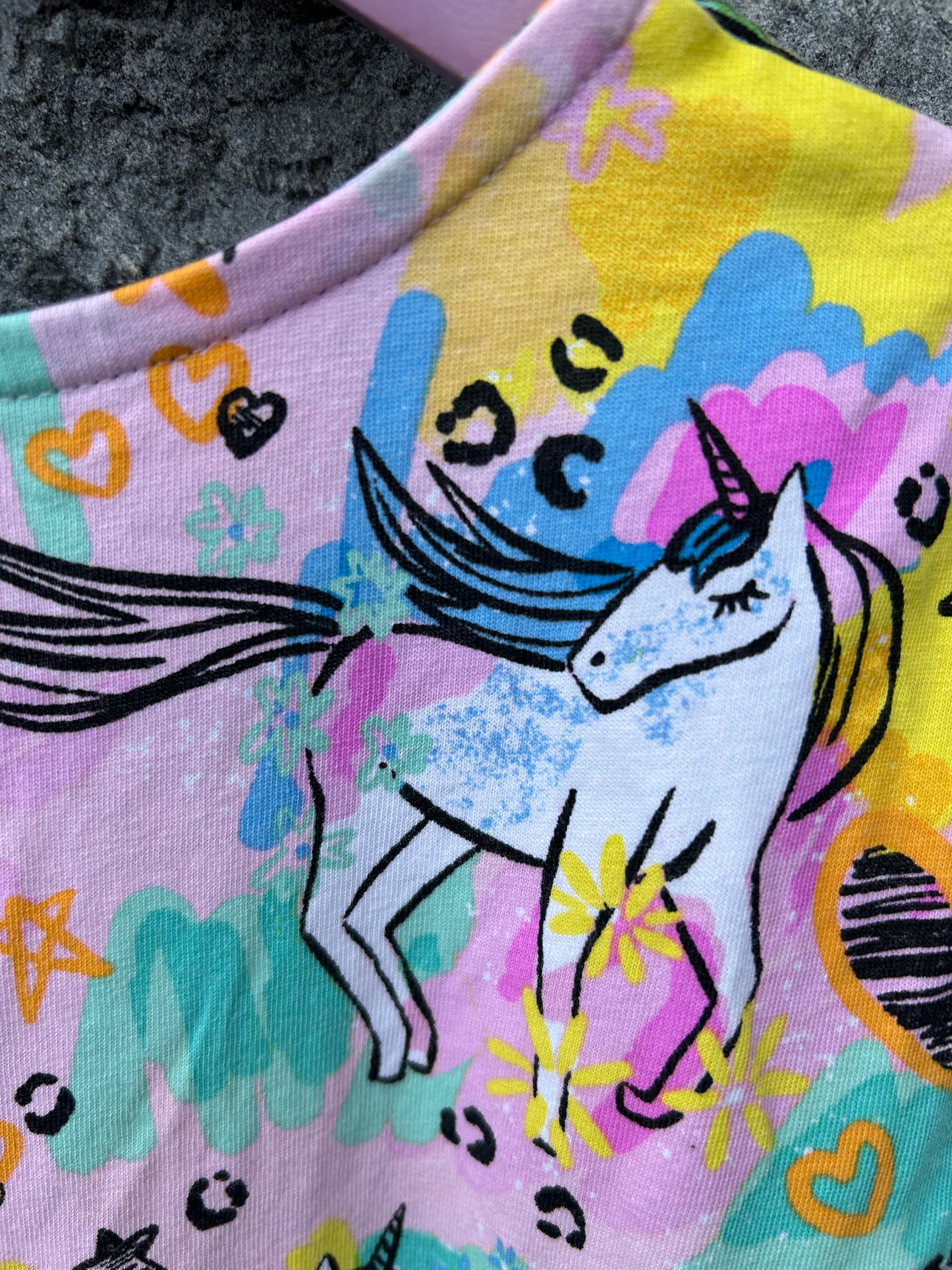 Unicorn Abstract dress  3-4y (98-104cm)