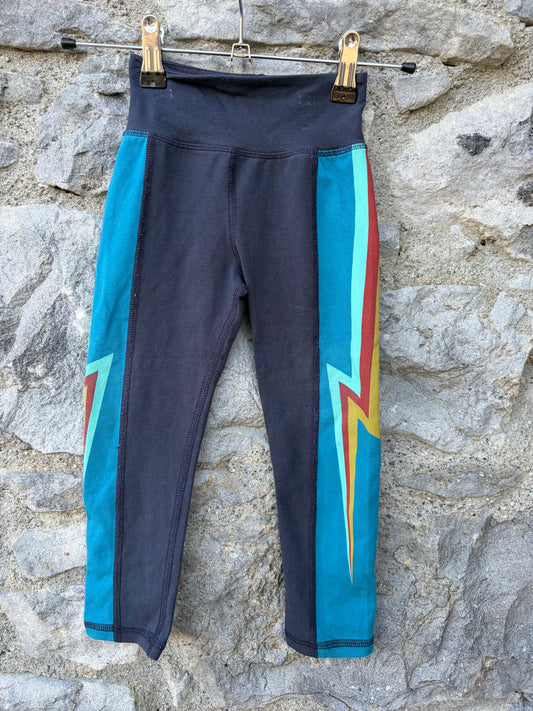 Thunder navy leggings  2-3y (92-98cm)