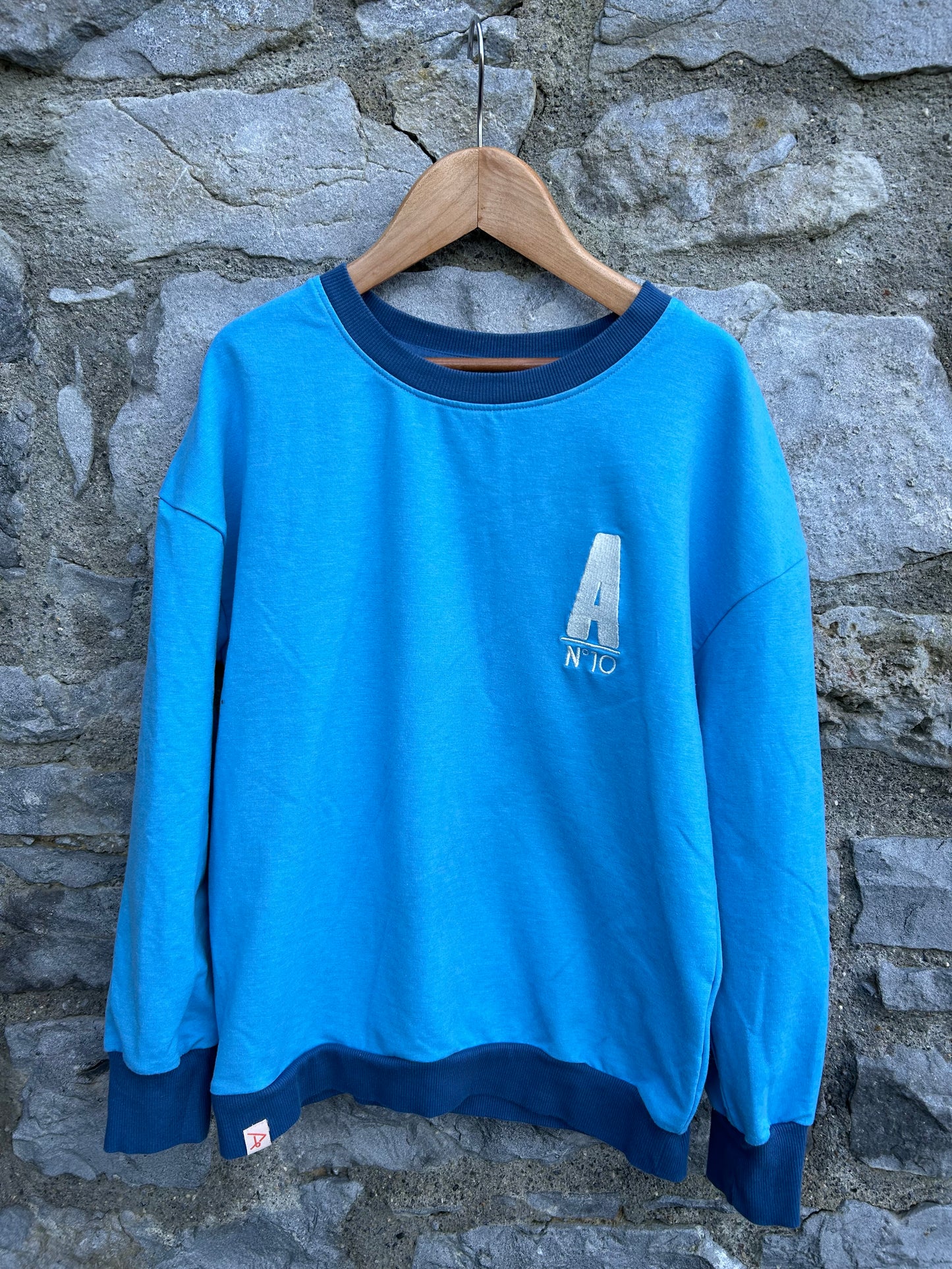 Blue sweatshirt   11y (146cm)