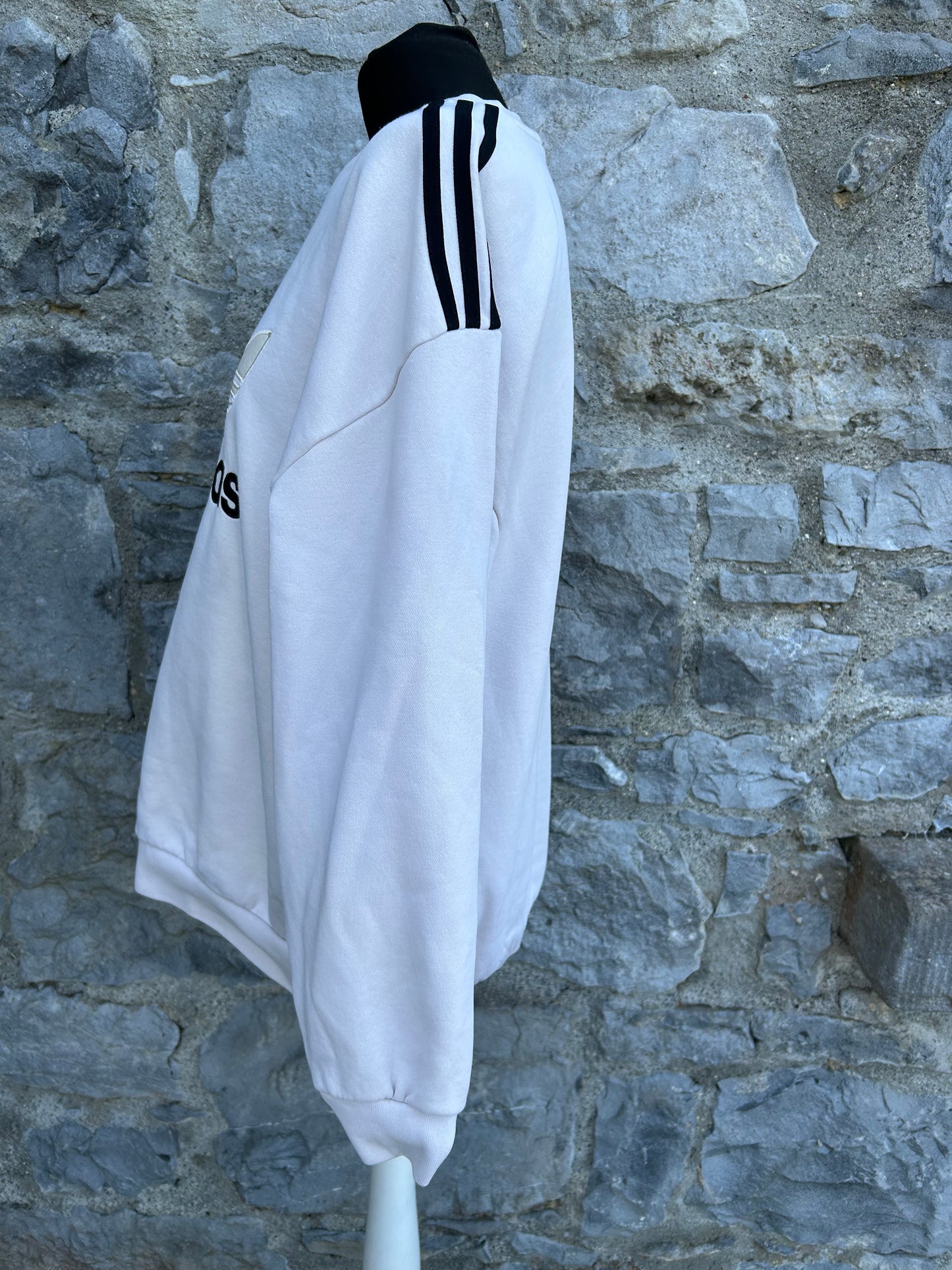Ivory crew neck sweatshirt  Small