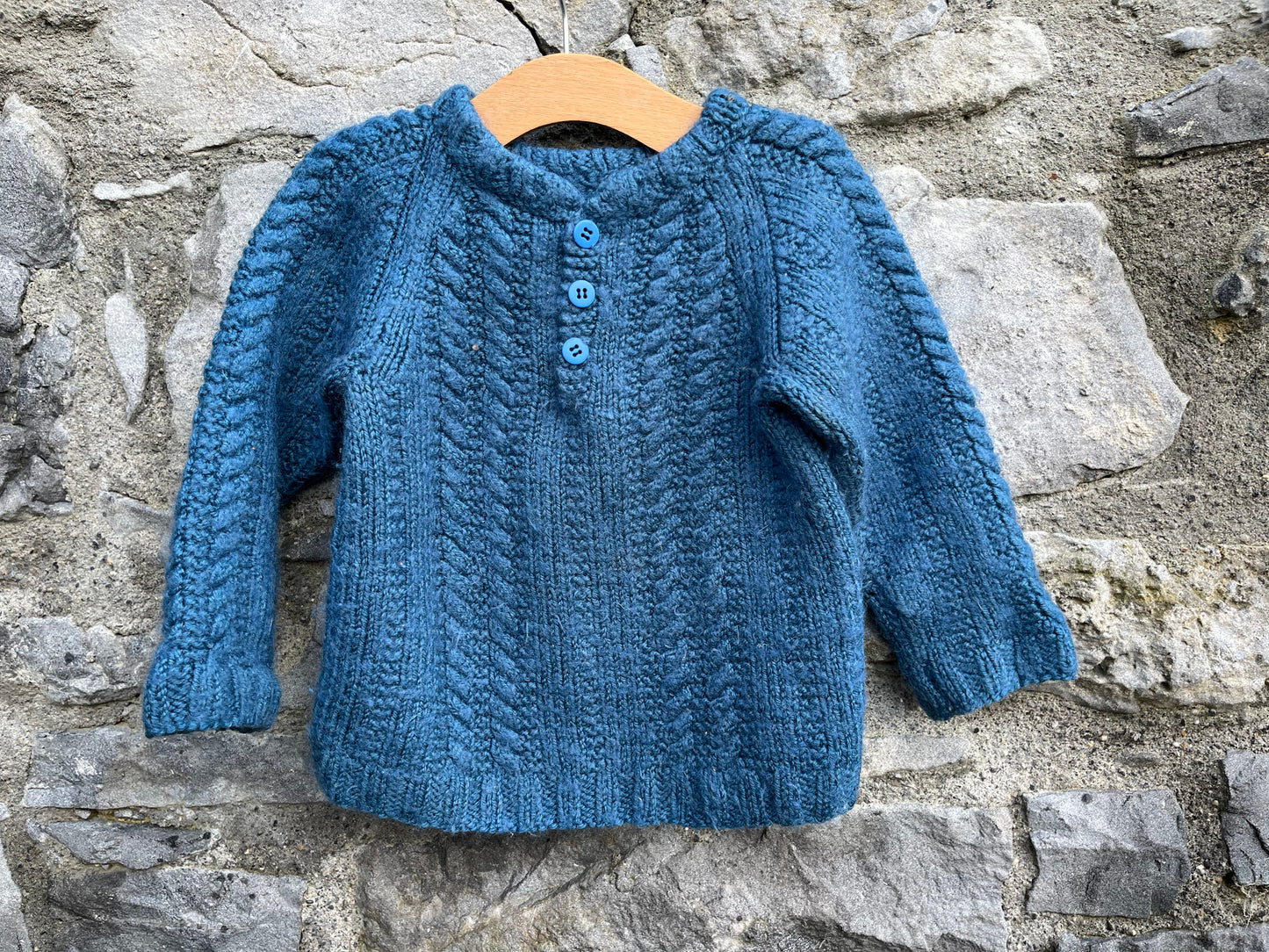 Blue jumper  18-24m (86-92cm)