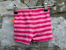 Load image into Gallery viewer, Pink stripy shorts   0-3m (56-62cm)
