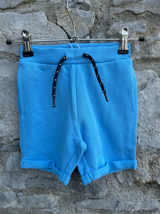 Blue shorts  18-24m (86-92cm)