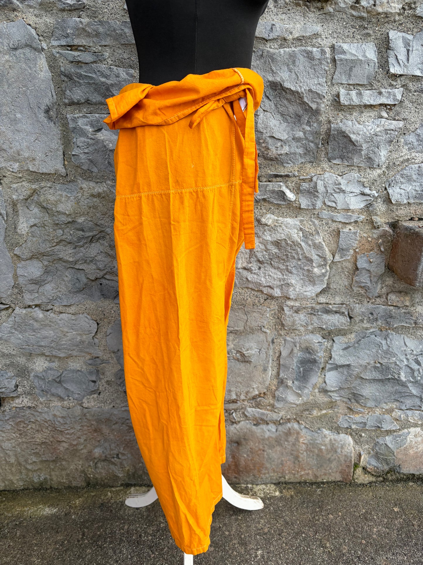 Orange wrap pants uk 10-14
