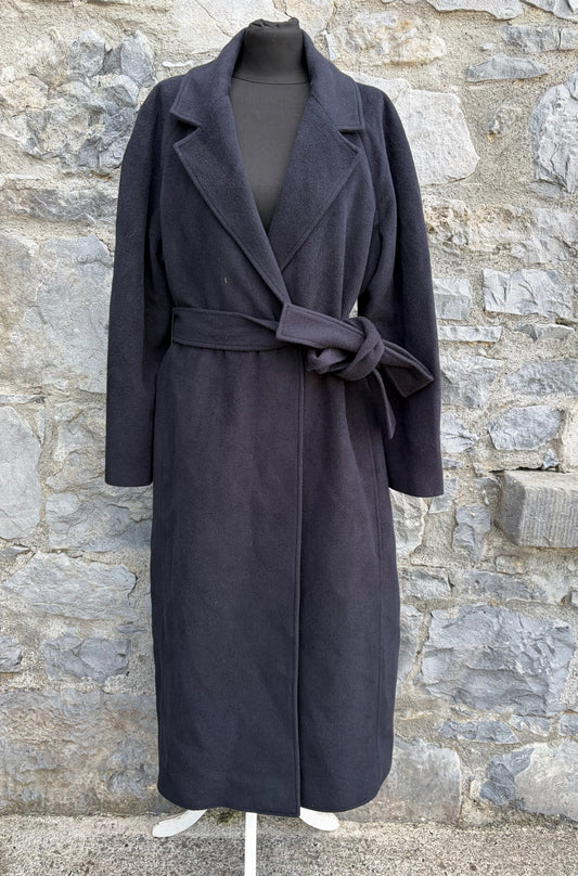 Navy woolly coat uk 16-18