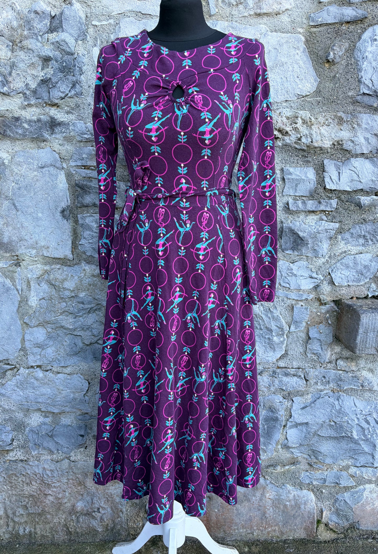 Merry go Round Long acrobatic cancan girls dress uk 8-10