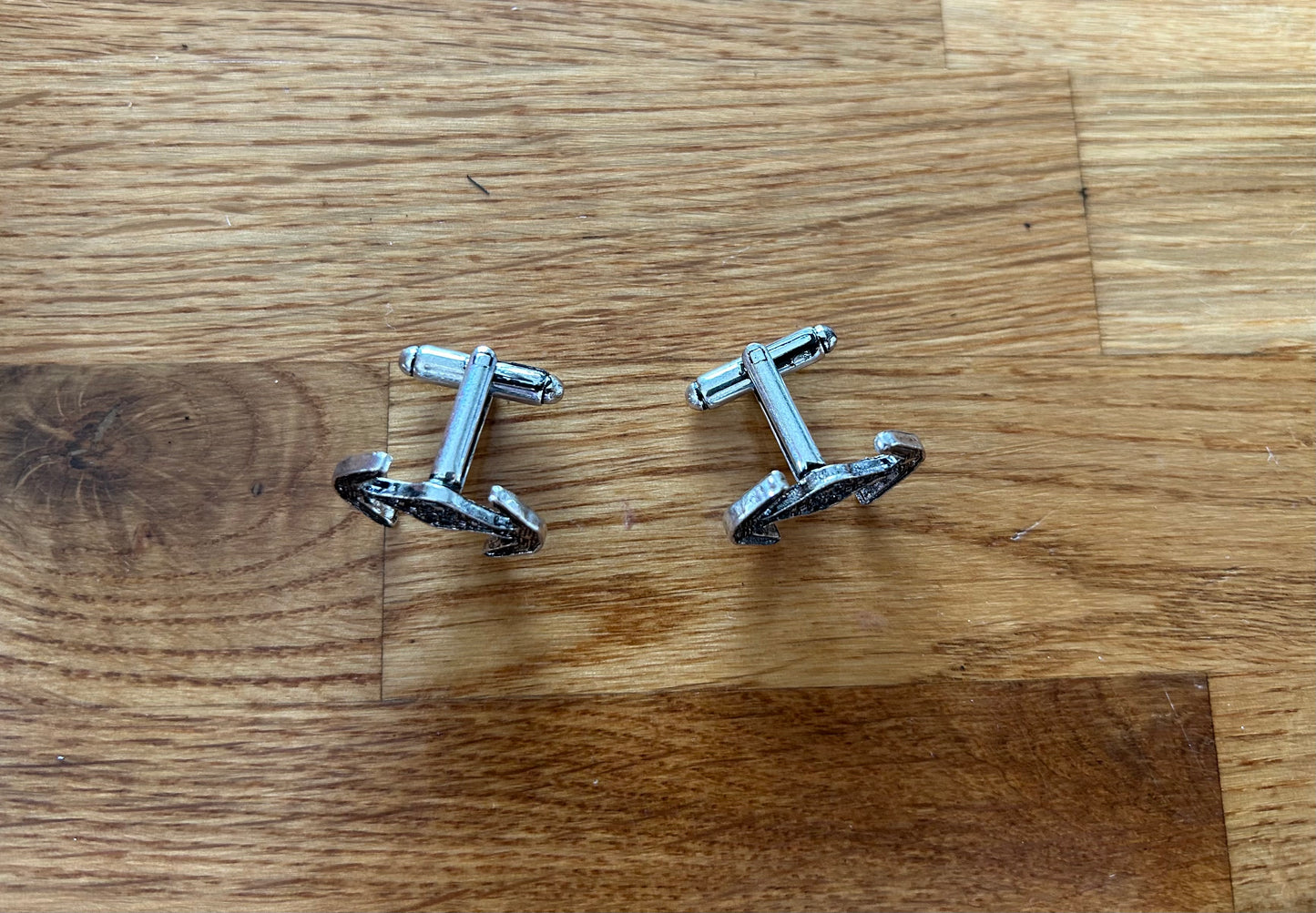 Black TIE starfighters cufflinks