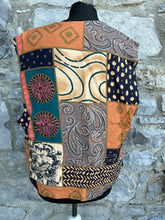 Load image into Gallery viewer, 80s patchwork waistcoat Large
