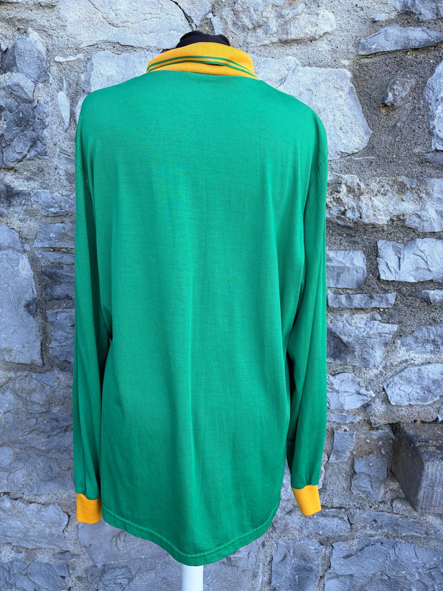 Y2K green GAA shirt Large