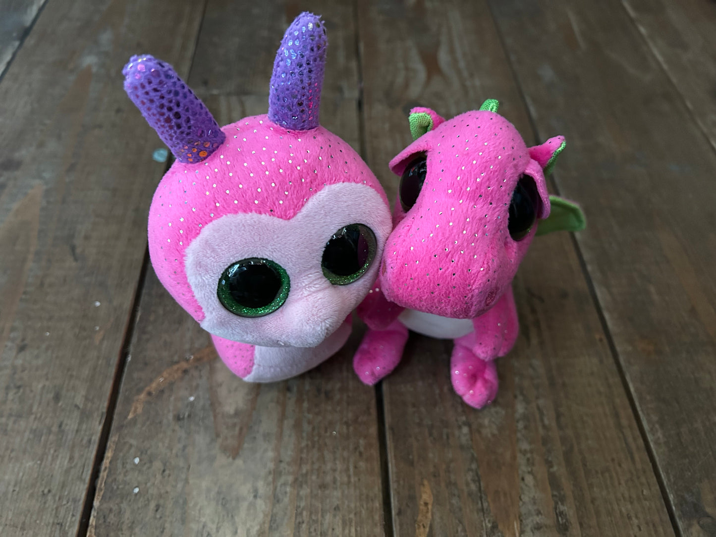 Pink snail&dragon