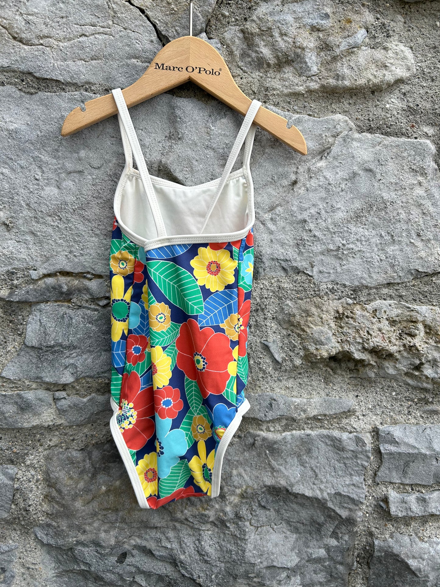 Colourful flowers swimsuit   2-3y (92-98cm)