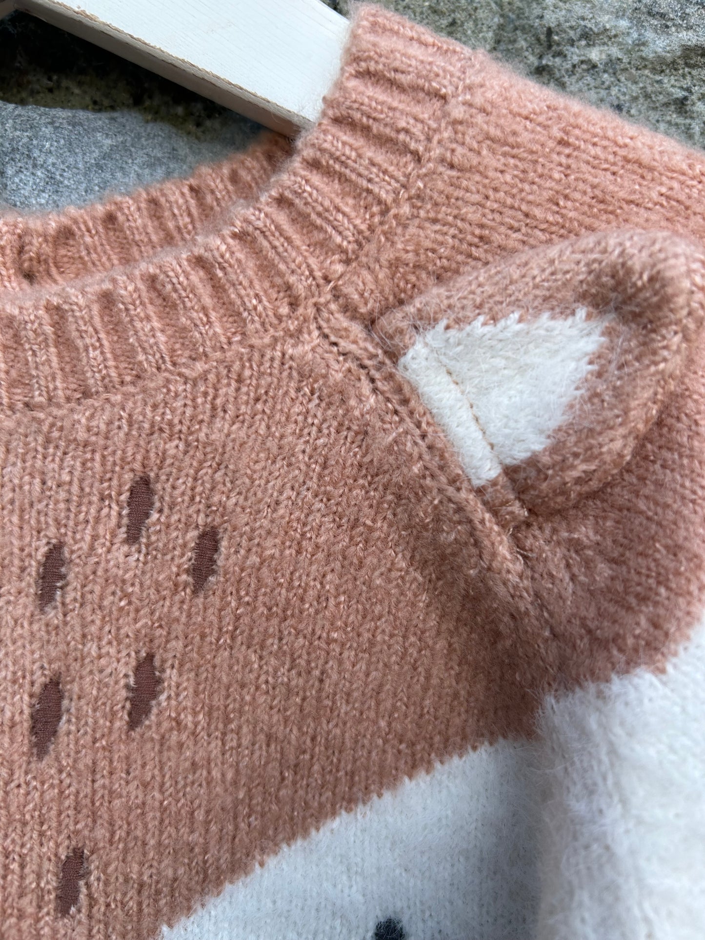 Brown fowl jumper 9-12m (74-80cm)