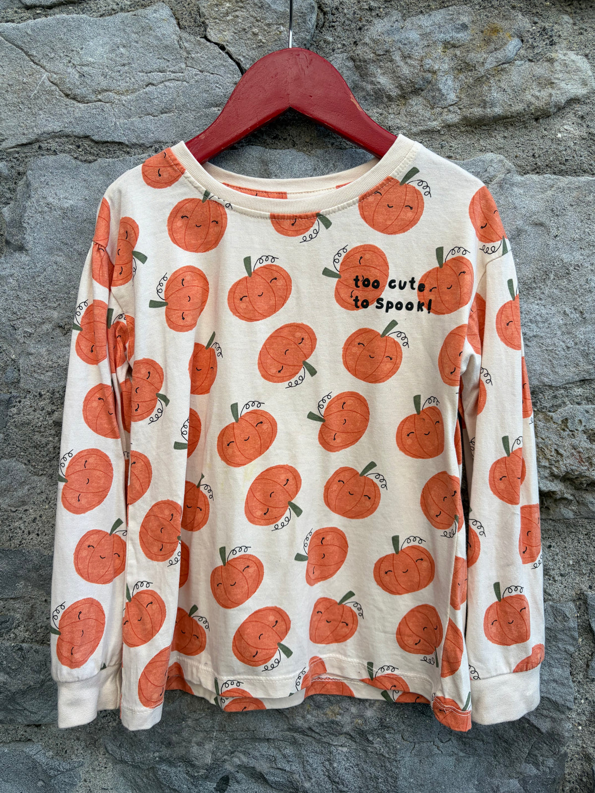 Too cute pumpkin top  4-5y (104-110cm)