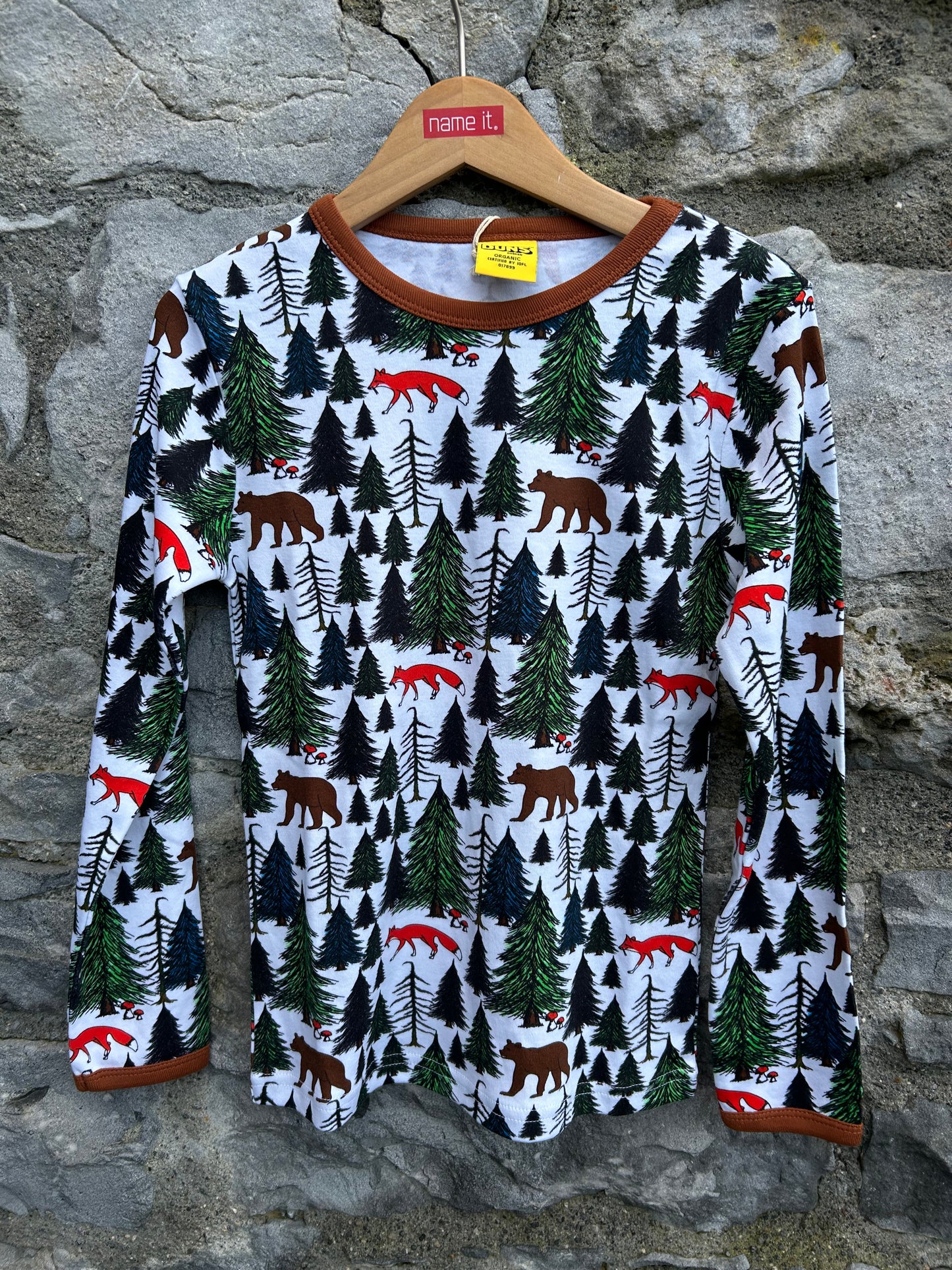 Winter wood top   8y (128cm)