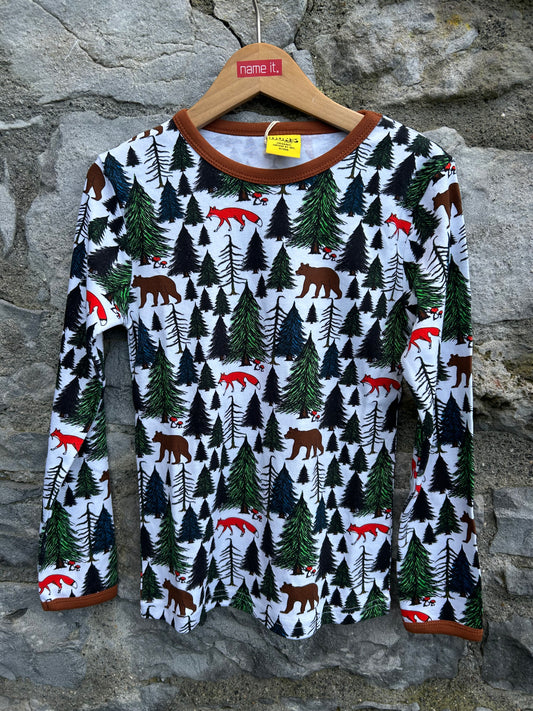 Winter wood top   8y (128cm)