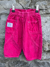 Load image into Gallery viewer, 80s pink cord pants  3-6m (62-68cm)
