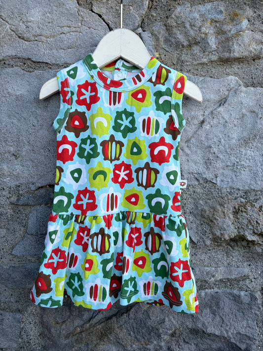 Turtles vest dress  3-6m (62-68cm)
