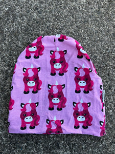 Pink unicorn hat  3-7y (98-122cm)