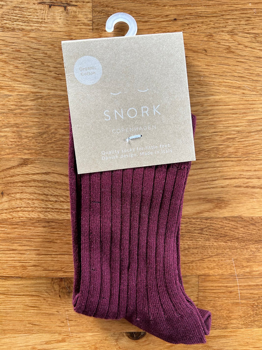 Burgundy socks uk 12-13.5 (eu 31-33)