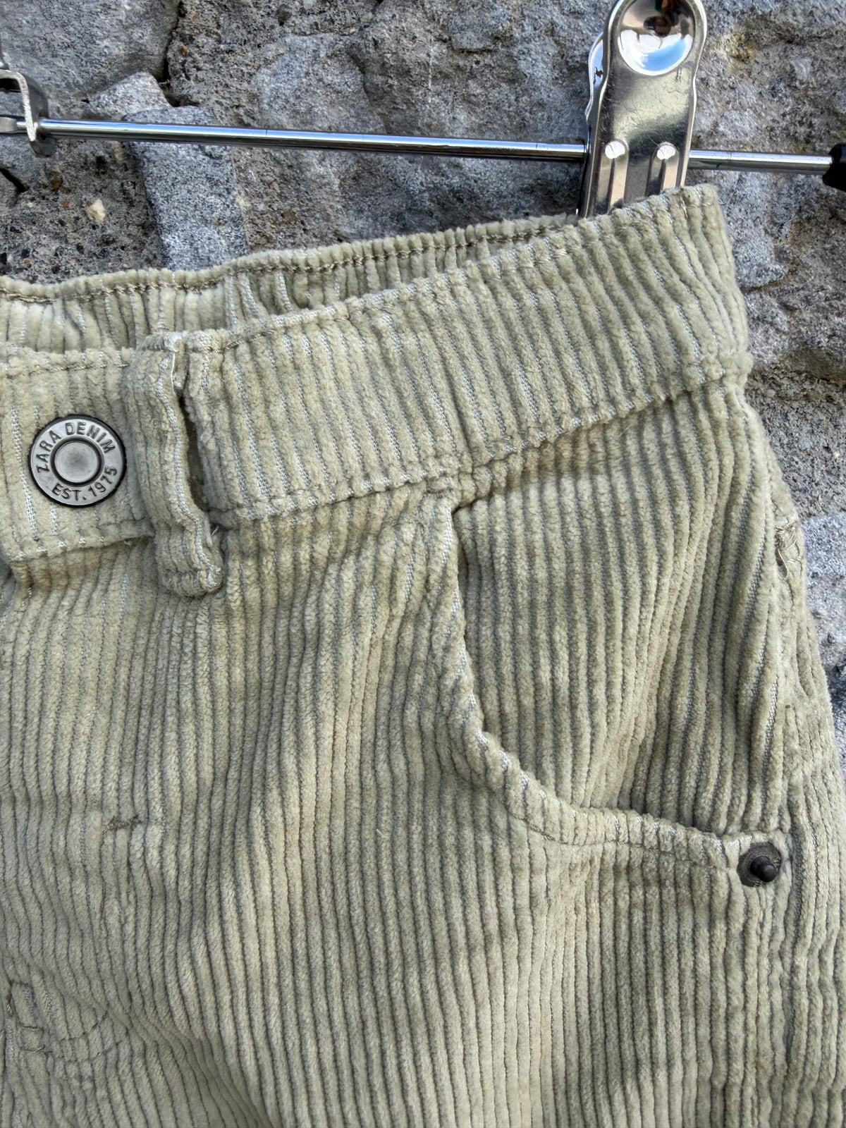 Beige cords  2-3y (92-98cm)