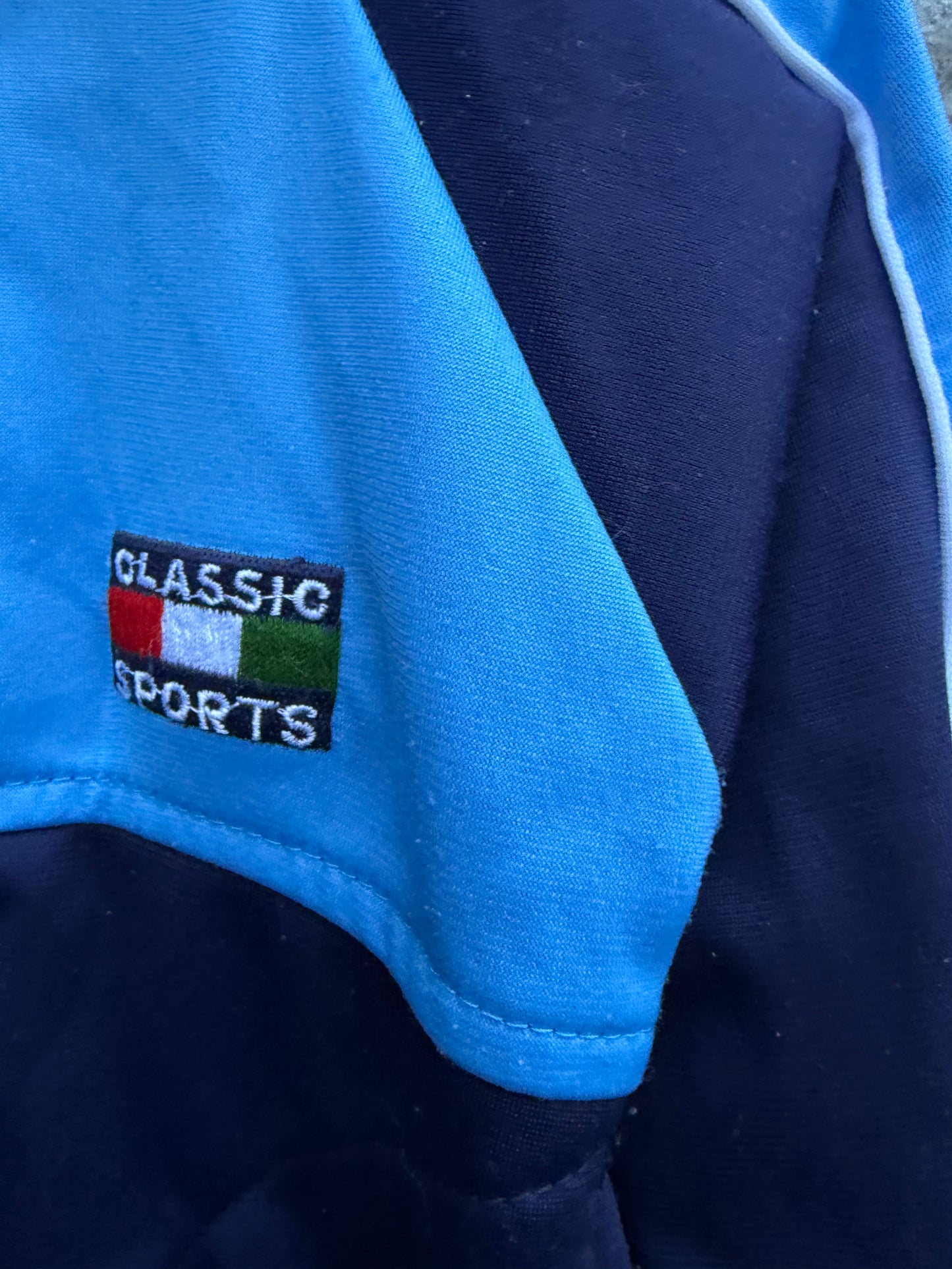 90s Blue&navy sport jacket 6-9m (68-74cm)