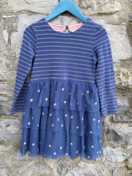 MB Navy stripes&stars dress 6-7y (116-122cm)