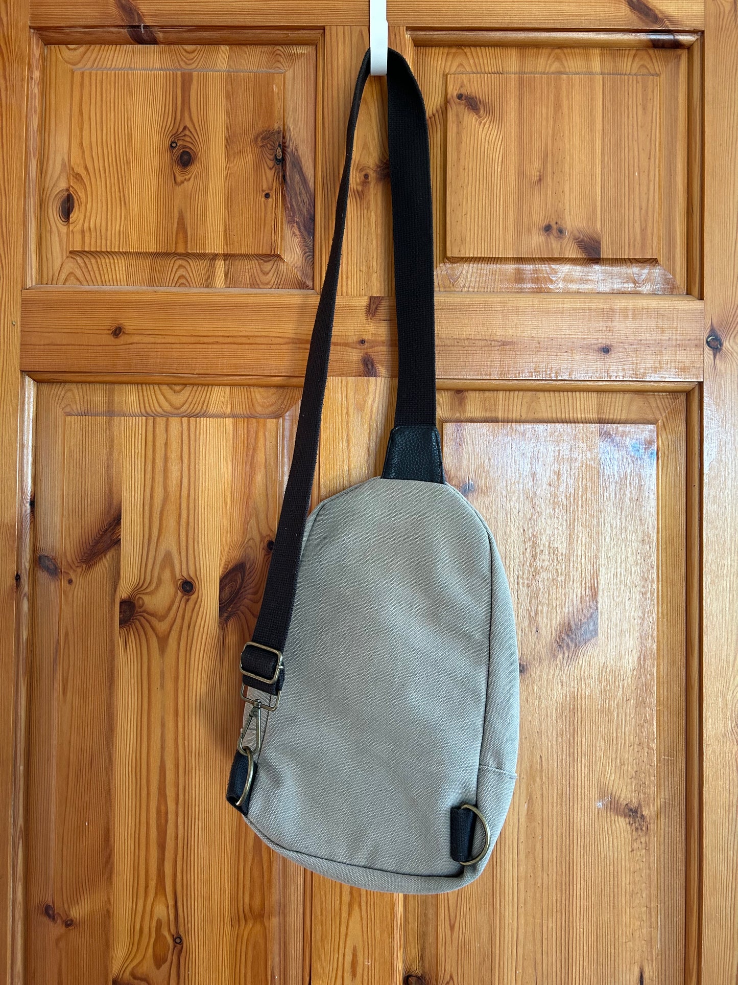 Beige Crossbody bag